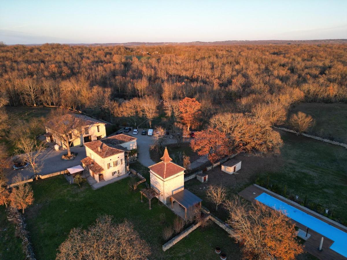 Domaine De Fangal, Pgeonnier 2P, Maison 8P - Piscine 25M - Gites Climatises Septfonds المظهر الخارجي الصورة